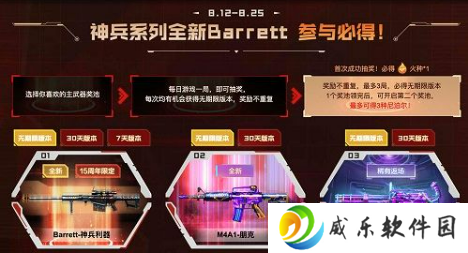 CF15周年全新神兵专场活动在哪参加 15周年全新神兵专场活动介绍