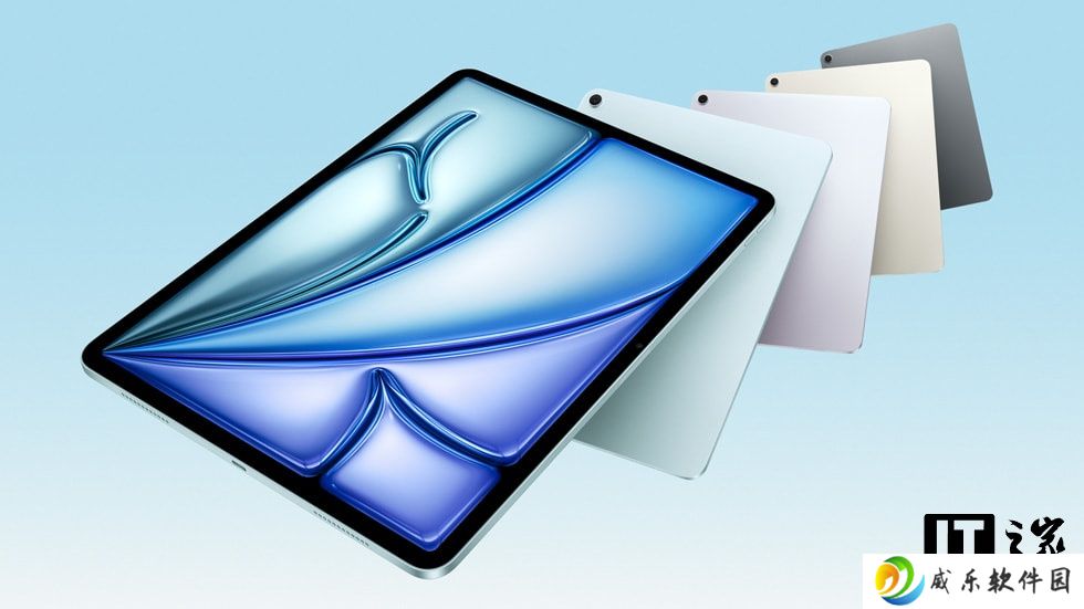 苹果推出搭载 M3 芯片的 2025 款 iPad Air 及新款妙控键盘，前者起售价 4799 元