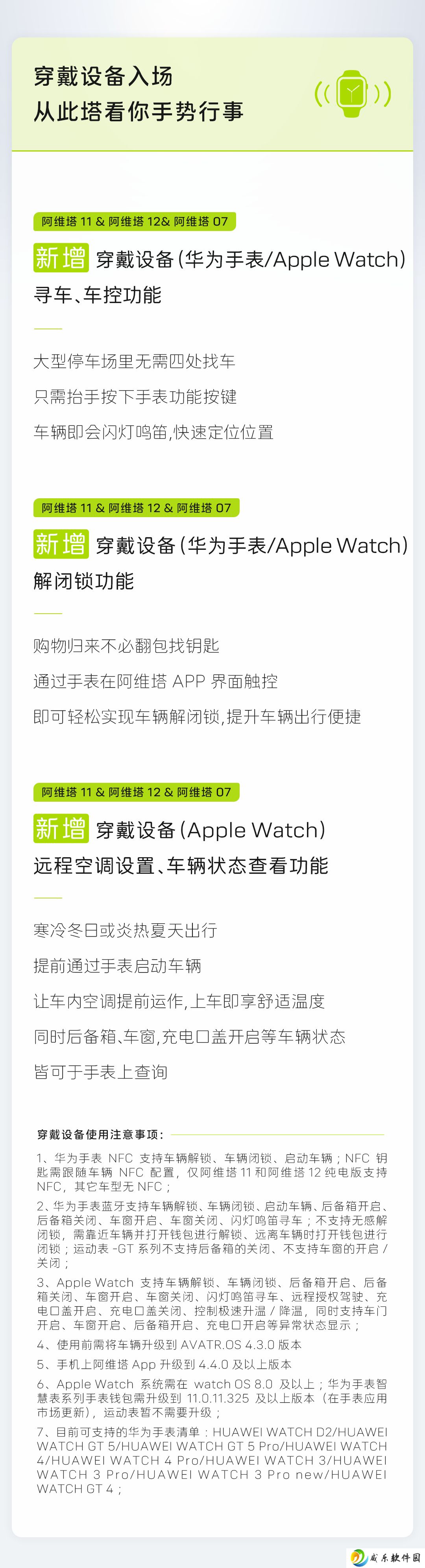 阿维塔 OS 4.3.0 版本上线：新增华为手表、苹果 Apple Watch 车控功能