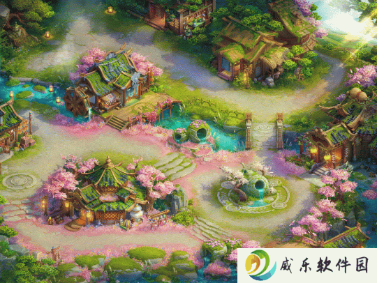 《梦想世界3》桃花镇