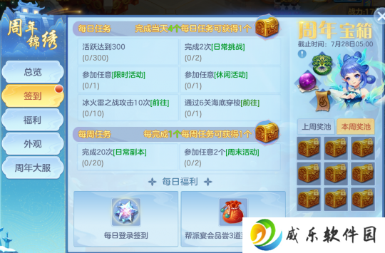 《幻唐志:逍遥外传》周年宝箱