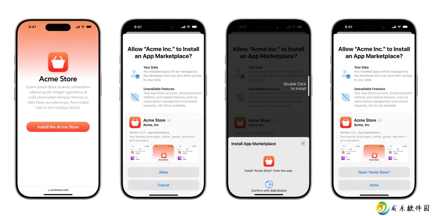 苹果 iOS / iPadOS 18.6 将在欧盟地区简化从网络安装应用 / 第三方商店体验，减少警告性屏幕