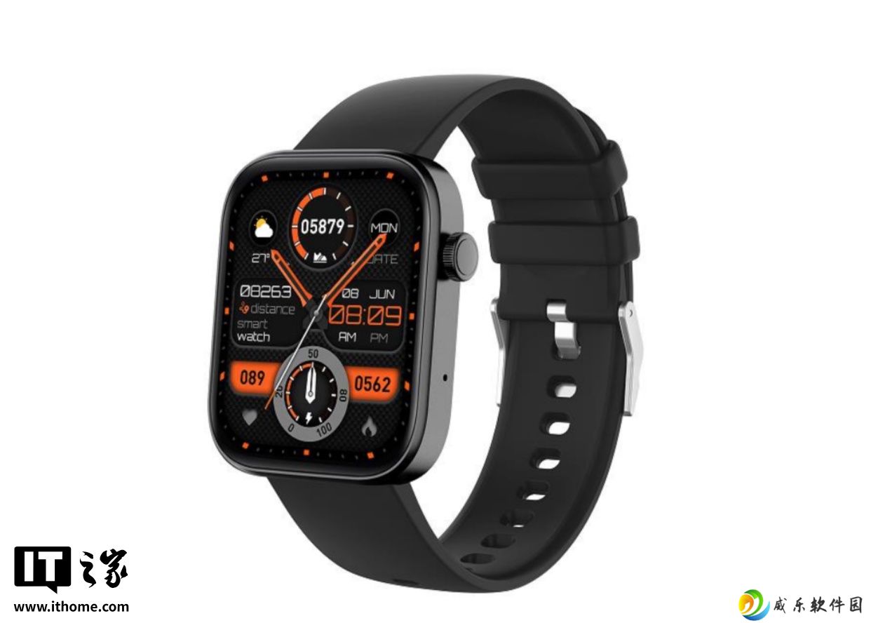 HMD 首款智能手表 Watch P1 曝光，支持心率 / 血氧监测