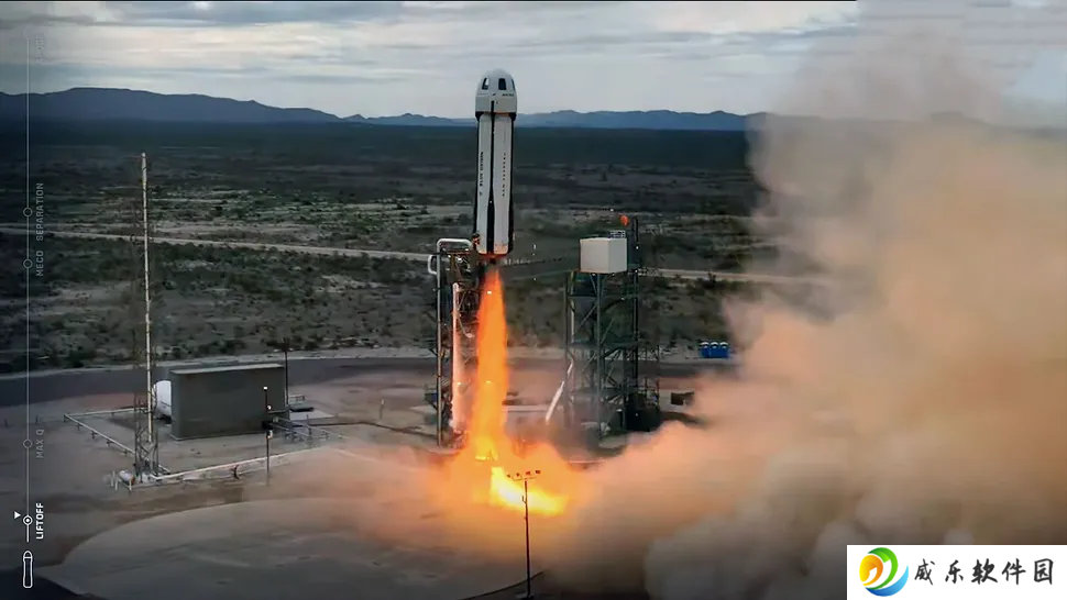 蓝色起源 NS-33 任务发射成功，送第 750 位太空旅客穿越卡门线