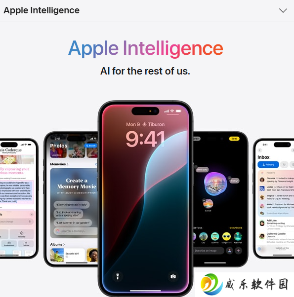苹果移除 Apple Intelligence 页面“现已可用”标签