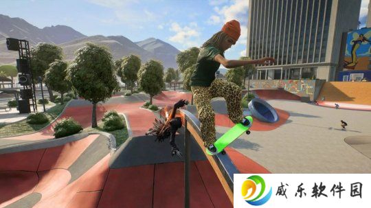 大型多人滑板都市 EA《滑板》最新作确认全程联网