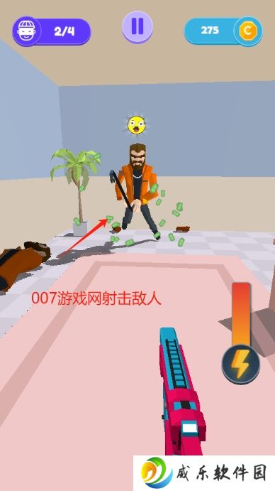 钉枪射劫匪无限金币修改版下载