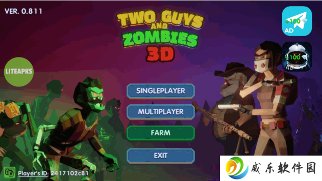 两个家伙和僵尸手游下载(Two Guys And Zombies 3D)