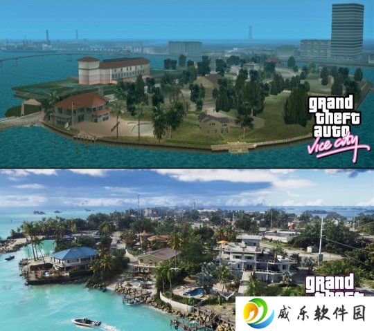 大变样！《GTA：罪恶都市》和《GTA6》画面对比