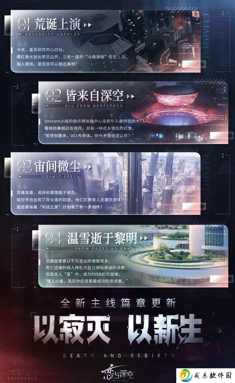 恋与深空全新主线篇章 以寂灭以新生即将开放