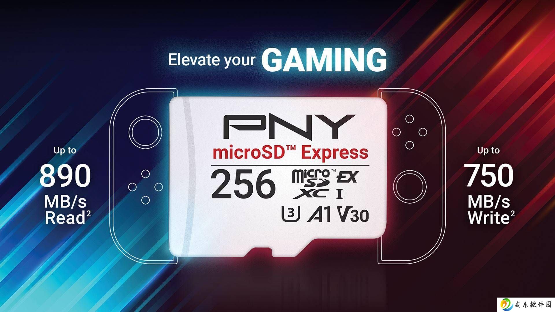 PNY发布microSD Express卡，128GB/256GB容量，为任天堂Switch 2扩容