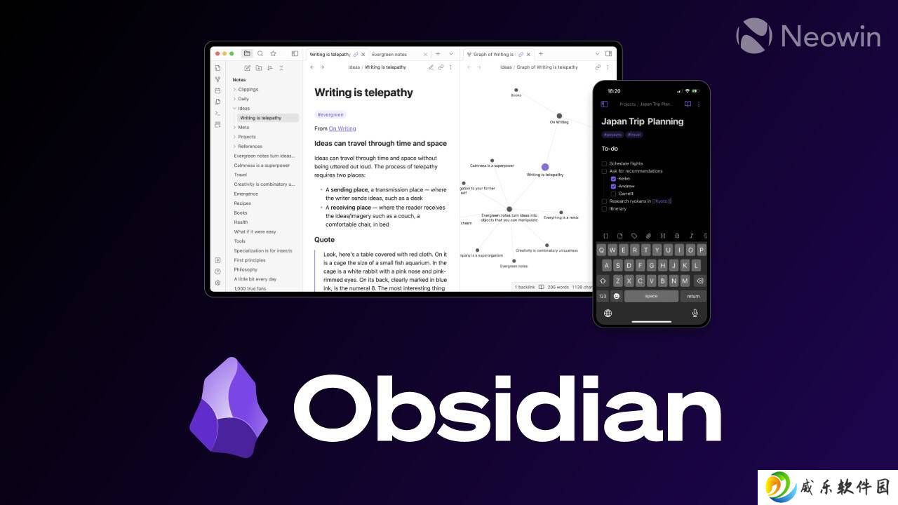 Obsidian 1.9.0大升级：Bases数据库与Footnotes脚注插件亮相
