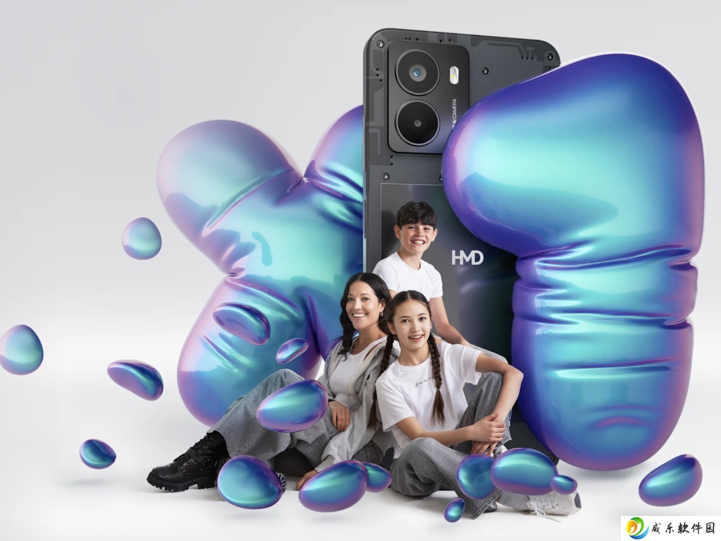 HMD 发布首款青少年专用智能手机 Fusion X1：主打家长控制，6GB+128GB 售 229 英镑