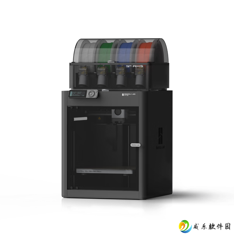 多色高速打印：拓竹 P1S Combo 3D 打印机国补后 3218 元新低