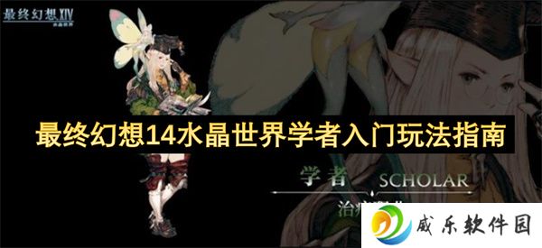 最终幻想14水晶世界学者入门玩法指南