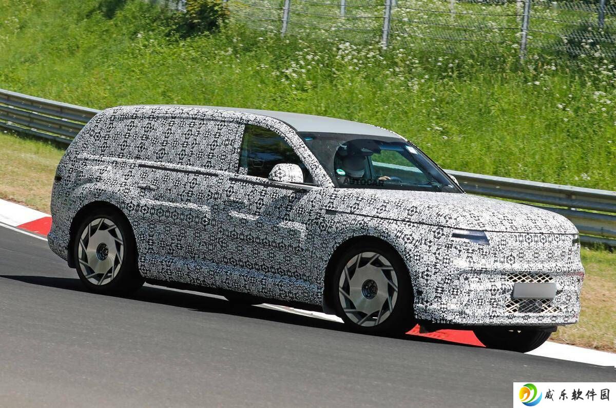 捷尼赛思GV90豪华纯电SUV曝光：车身超5米宽近2米，何时上市？