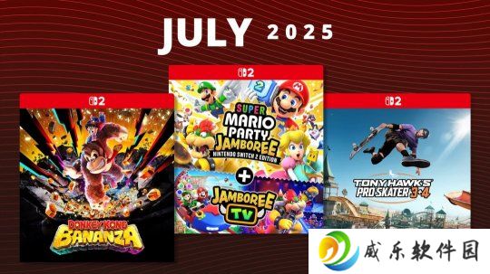 Switch2七月游戏盘点：《咚奇刚》领衔多款新作登场