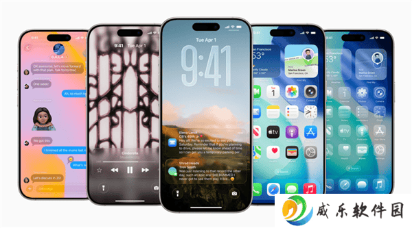 苹果iOS 26公测版7月23日将发：采用磨砂效果，提升交互体验
