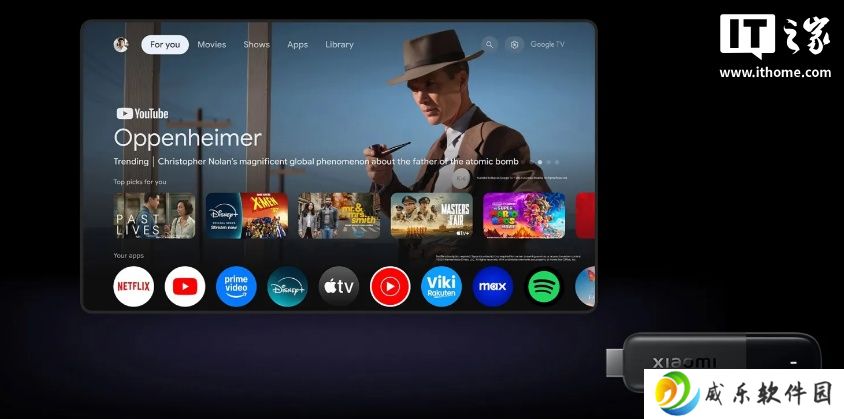 小米推出旗下首款 Google TV 流媒体电视棒